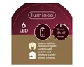 Decoratiune luminoasa Gnome, Lumineo, 38 cm, alb