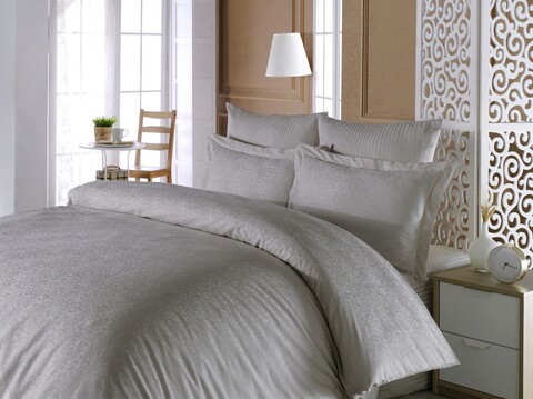 Lenjerie de pat dubla, L'essentiel Maison, Sarmaşık, Piatra