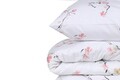 Lenjerie de pat pentru o persoana (FR), Jasmine, Türkiz, Bumbac Ranforce