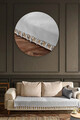 Cuvertura de pat, Asya - Light Grey, Viaden, Bumbac;Poliester