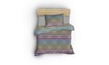 Lenjerie de pat dubla (ES), 2 piese, L'essentiel Maison, Vals, White / Pink / Purple / Mint / Green / Orange