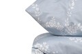 Lenjerie de pat pentru o persoana Single XL (DE), L'essentiel Maison, Gloria, Albastru/Alb