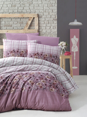 Lenjerie de pat dubla King (FR), L'essentiel Maison, Alvina, Roz