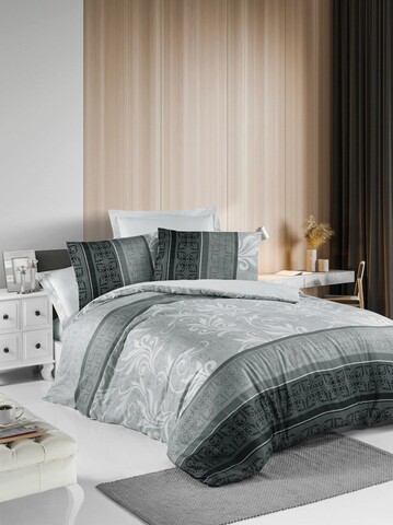 Lenjerie de pat pentru o persoana Single XL (DE), L'essentiel Maison, Vena, Gri