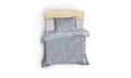 Lenjerie de pat pentru o persoana Single XL (DE), L'essentiel Maison, Verano, Albastru/Alb