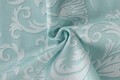 Lenjerie de pat pentru o persoana Single XL (DE), L'essentiel Maison, Verano, Menta/Alb