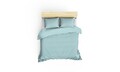 Lenjerie de pat dubla (EU) (IT), L'essentiel Maison, Line, Verde menta