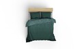 Lenjerie de pat dubla (DE), L'essentiel Maison, Pandora, Verde / Alb / Galben