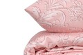 Lenjerie de pat dubla Super King (EU) (IT), 3 piese, L'essentiel Maison, Verano, Roz pudra