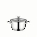 Se vase pentru gatit 12 piese BergHOFF, Essentials Gourmet, inox/sticla