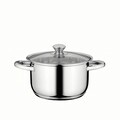 Se vase pentru gatit 12 piese BergHOFF, Essentials Gourmet, inox/sticla