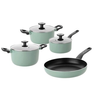 Verde, Set vase pentru gatit 7 piese