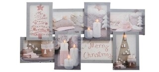 73x39 cm, Multicolor, Merry Christmas