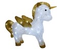 Decoratiune luminoasa pentru exterior Unicorn, Lumineo, 40 LED-uri, multicolor