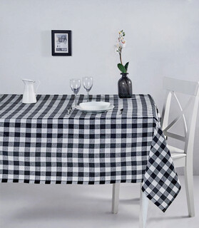 160x160 cm, Negru;Alb