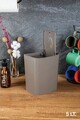 Cos de gunoi, Hermia, 612DRL1166, 5000 ml, Bej