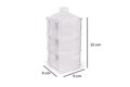 Set recipiente depozitare, Hermia, 964FRM5104, Capac: 10 x 10 x 7,5 cm (1 bucată), Transparent