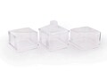 Set recipiente depozitare, Hermia, 964FRM5104, Capac: 10 x 10 x 7,5 cm (1 bucată), Transparent