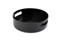 Tava pentru servire, Hermia, 964FRM3801, Dimensiune: 22 x 7 cm, Negru