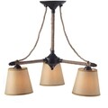 Lustra Aca Lighting, Vintage Ropse Beige, 3xE14, 40W