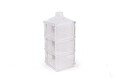 Set recipiente depozitare, Hermia, 964FRM5105, Capac: 10 x 10 x 7,5 cm (2 bucăți), Transparent