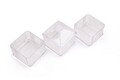 Set recipiente depozitare, Hermia, 964FRM5105, Capac: 10 x 10 x 7,5 cm (2 bucăți), Transparent