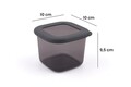 Set recipiente depozitare, Hermia, 964FRM1181, Antracit