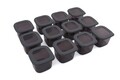 Set recipiente depozitare, Hermia, 964FRM1181, Antracit