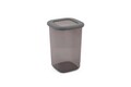 Set recipiente depozitare, Hermia, 964FRM1108, Dimensiune: 10 x 10 x 16,5 cm / 1200 ml (3 bucăți), Antracit