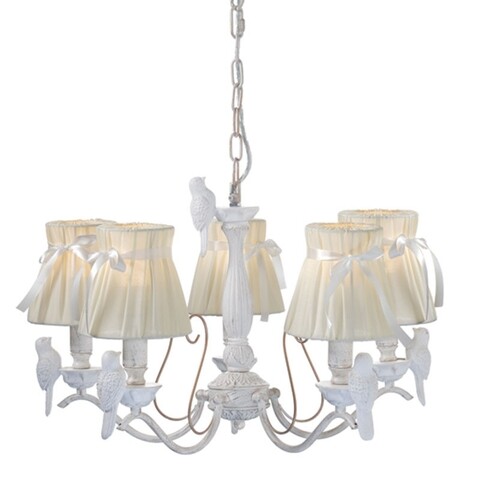 Candelabru Aca Lighting, Bohemia Vintage Gold, 5xE14, 60W