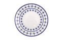 Serviciu de masa, Güral Porselen, 387GRP1167, Portelan, Alb/Albastru