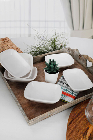 Set platouri servire, Keramika, 275KRM1470, Ceramica, Multicolor