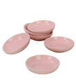 Set boluri ceramice pentru sos, Hermia, 275KRM1462, Antibacterian, Roz