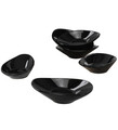 Set boluri pentru sos, Keramika, 275KRM1482, Ceramica, Negru
