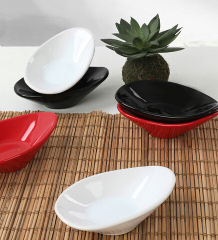 Set boluri ceramice pentru sos, Hermia, 275KRM1484, Antibacterian, Multicolor