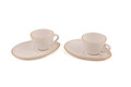 Set cesti de cafea, Hermia, 275KRM1493, Antibacterian, Multicolor