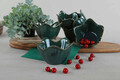 Set boluri pentru aperitive, Keramika, 275KRM1683, Ceramica, Verde inchis
