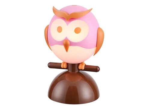 Lampa copii, Aca Lighting, Little Owl Pink, E14, 13W