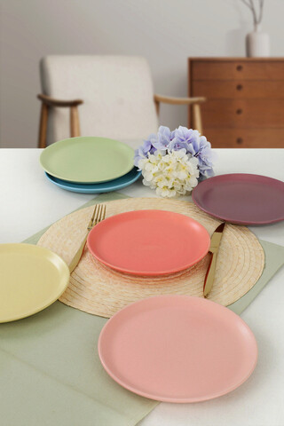 Set farfurii pentru desert, Keramika, 275KRM1585, Ceramica, Multicolor