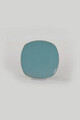 Set farfurii din ceramica pentru desert, Hermia, 275KRM1274, Turcoaz
