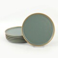 Set farfurii pentru desert, Keramika, 275KRM1704, Ceramica, Verde