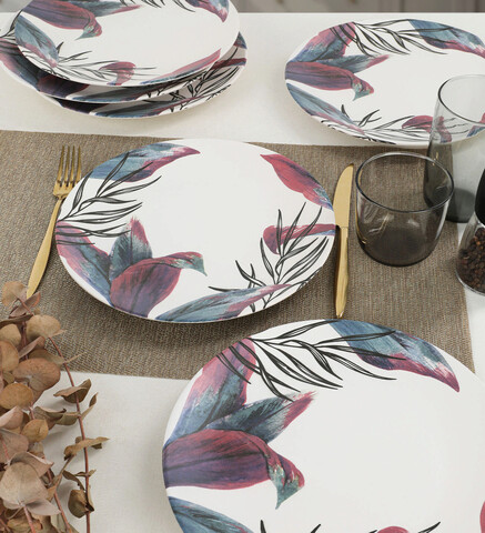 Set platouri servire, Keramika, 275KRM1354, Ceramica, Multicolor