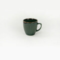 Set cesti de cafea, Keramika, 275KRM1654, Ceramica, Verde inchis