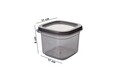 Set recipiente depozitare, Hermia, 430KSV8931, Antracit