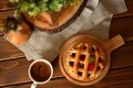 Tablă de prezentare a alimentelor din bambus, Hermia, 126MBM1116, Maro