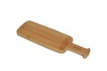 Tablă de prezentare a alimentelor din bambus, Hermia, 126MBM1119, Maro