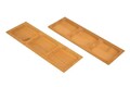 Set farfurii cu sos de bambus, Hermia, 126MBM1101, Maro