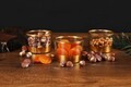 Set bol de sticlă, Hermia, 742TMA4723, Auriu roz