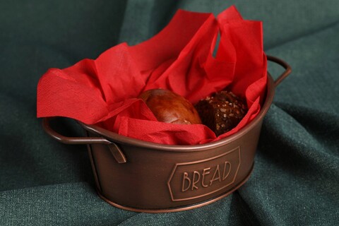 Cutie pentru paine, Hermia, 742TMA5199, Auriu roz