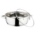 Oala cu capac Gourmet Line, Blaumann, 22 x 8 cm/ 2.75 L, inox, argintiu